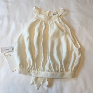 Wilfred Ivory Halter from Aritzia